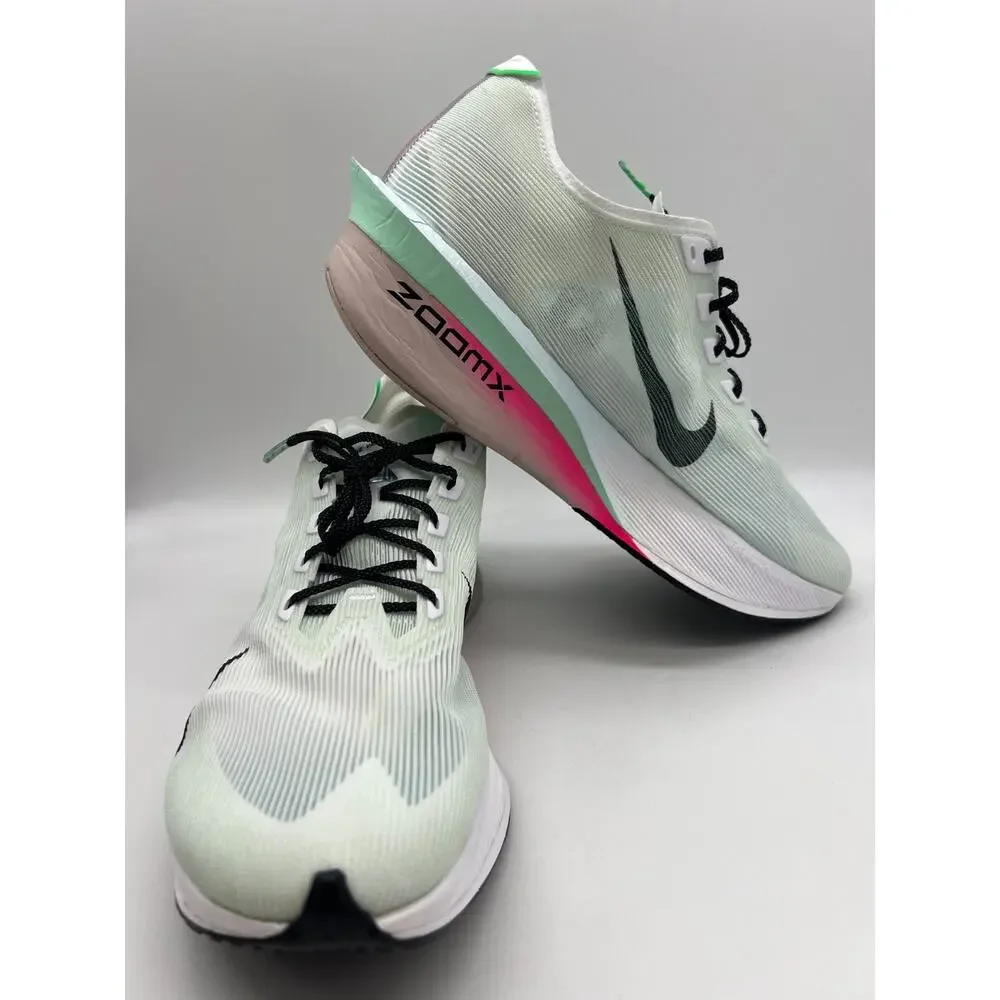 Nike ZoomX Vaporfly Next% 4 White Hyper Pink HF6414-101 Men's Size 11.5